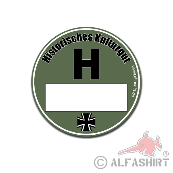 Historical cultural asset of the Bundeswehr environmental badge BW # A5822