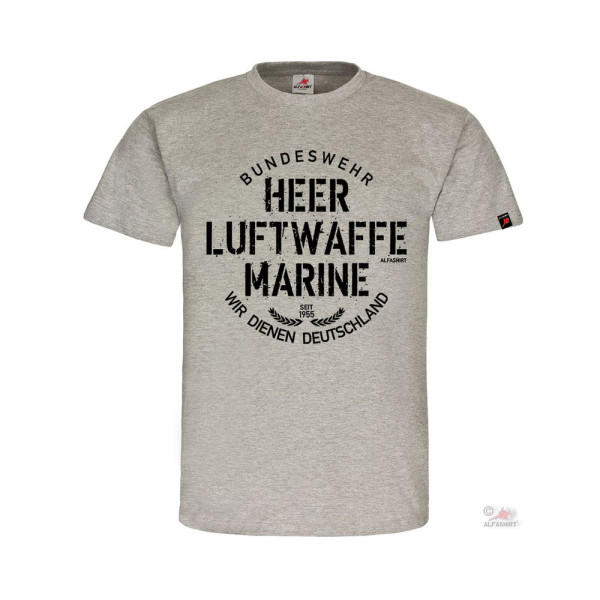 Bundeswehr Army Luftwaffe Navy Time Professional Soldier Germany T-Shirt # 32199