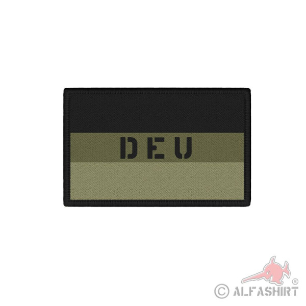 DEUTarn olive helmet patch Bundeswehr BW camouflage paratrooper military patch # 41199