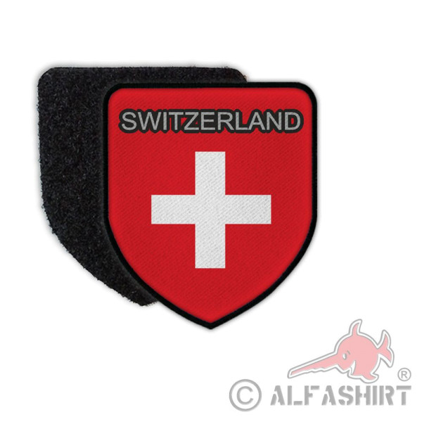 Swiss Patch Flag Patch Badge Country Flag Switzerland # 37206