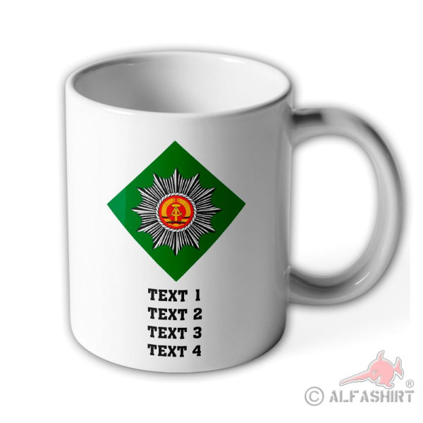 Cup readiness People's Police personalizable desired text year number #37395