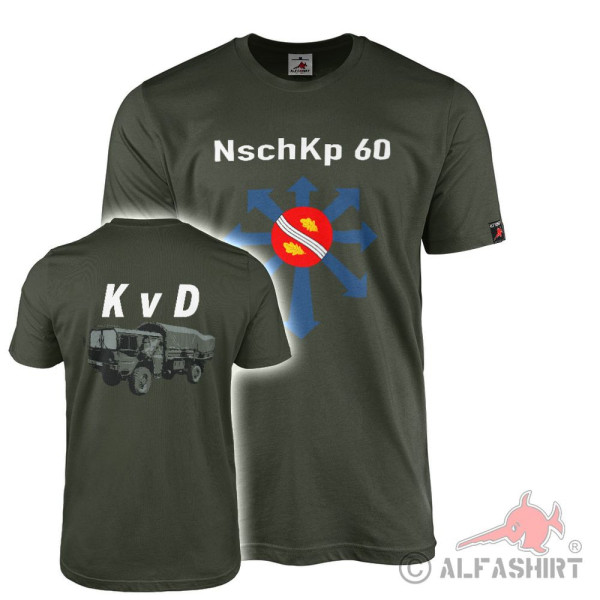 T-Shirt NschKp60 Nachschubkompanie Nachschub Kompanie Unterstützung #41729