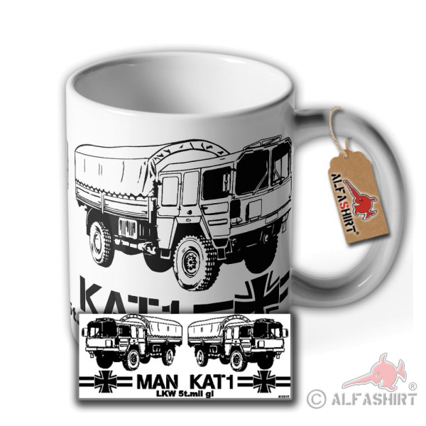 Cup Man Kat Bw Bundeswehr truck truck mil gl truck tractor # 32045