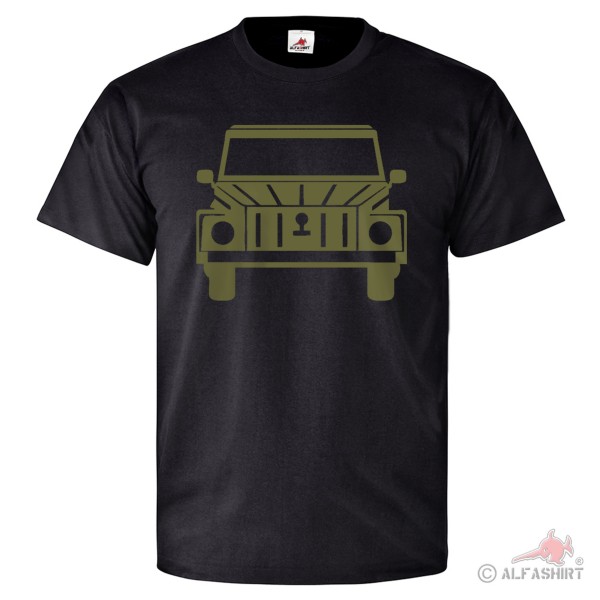 Kübelwagen Typ 181 BW Auto Oliv Ral 6014 - T Shirt #26441