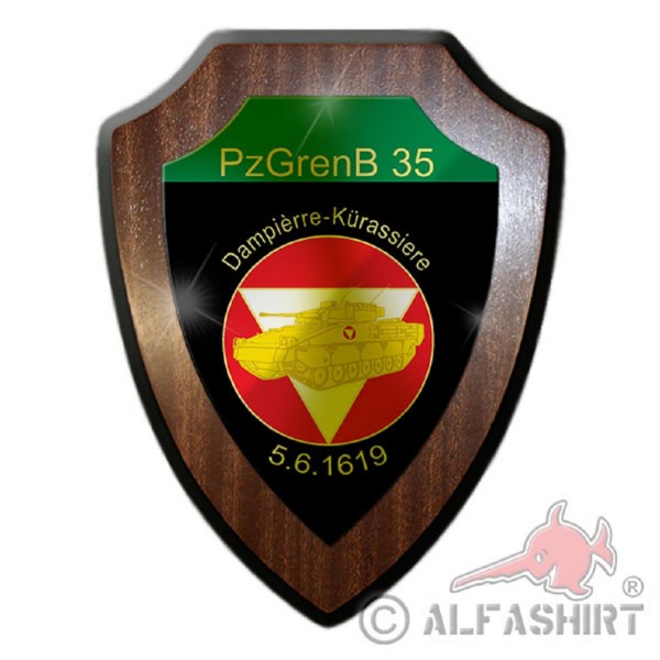 PzGrenB 35 tank Grenadier Battalion Austria Federal Army Heraldic Shield #19908
