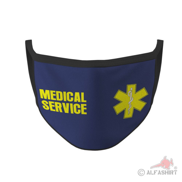Medical Service Mund Maske Erste Hilfe Sanitäter Medic Rettungsdienst #35592
