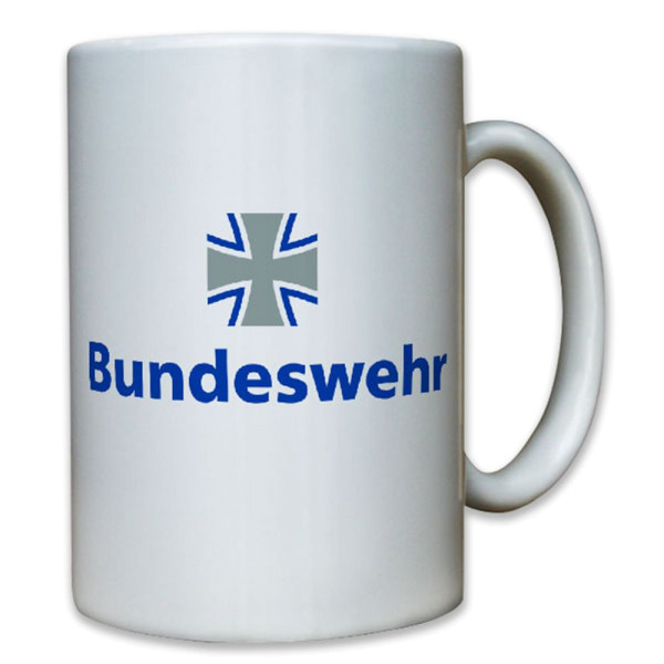 Bundeswehr Wappen Logo Bw Kreuz Bund Bundesrepublik Abzeichen- Tasse #7873