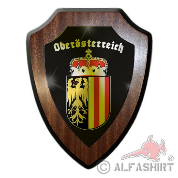 Oberösterreich Bundesland Österreich Austria Linz Deutsch Wappenschild #19977