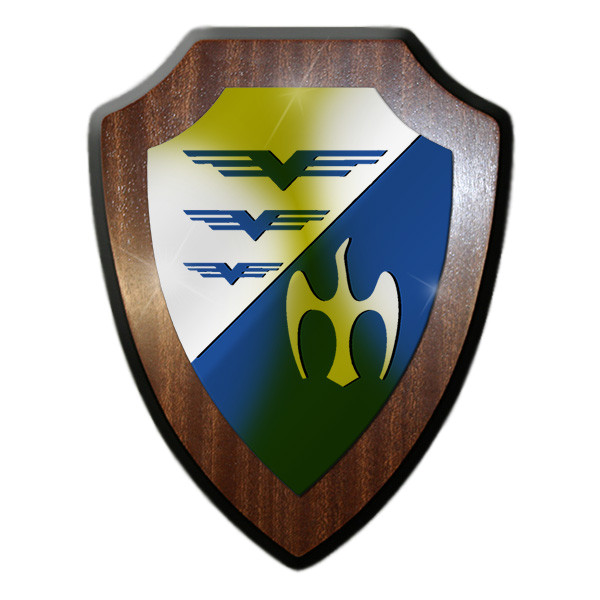 Heraldic shield USLw coat of arms wall shield NCO School Luftwaffe # 189177