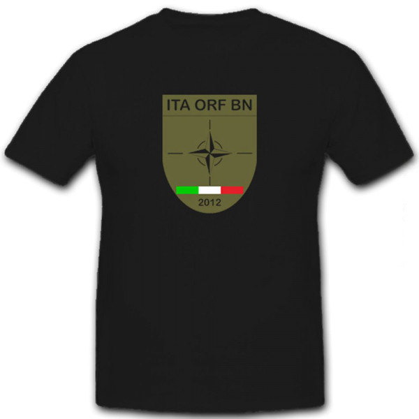 ITA ORF BN NATO 2012 11° Reggimento Bersaglieri Kosovo - T Shirt #6560