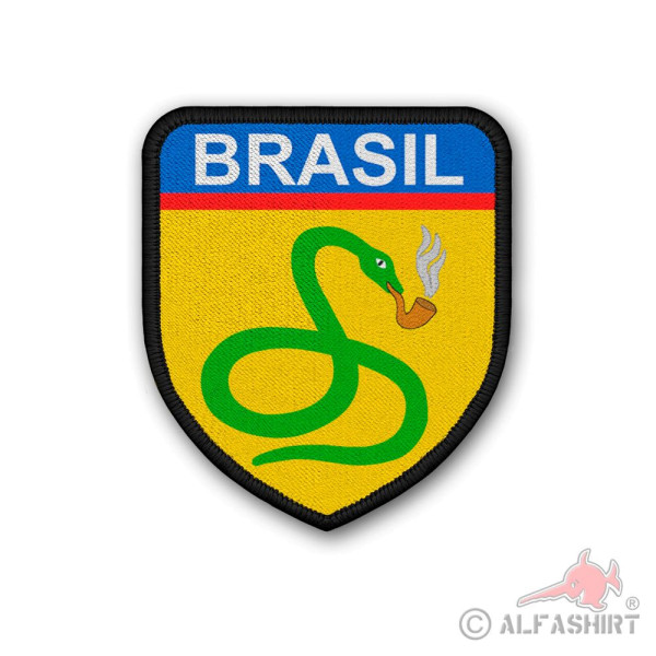 Patch Brasão da Força Expedicionária Brasileira Expeditionary Force Snake #39668