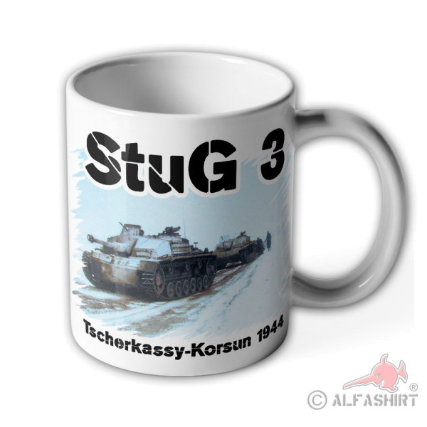 Tasse StuG 3 Schlacht Tscherkassy-Korsun 1944 Sturmgeschütz Panzer #40571