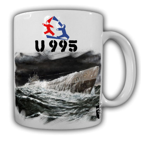 Tasse Lukas Wirp U995 Deutsches U-Boot Laboe Marine Meer Sturm Militaria #23640