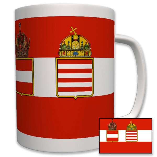 Österreich Ungarn flagge 1915- Becher Kaffee #5788
