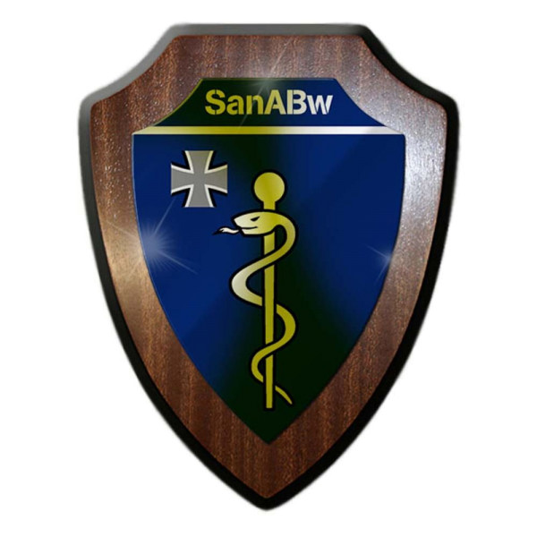 Wappenschild SanABw Sanitätsamt der Bundeswehr Sanitaetsdienst Wappen #22933