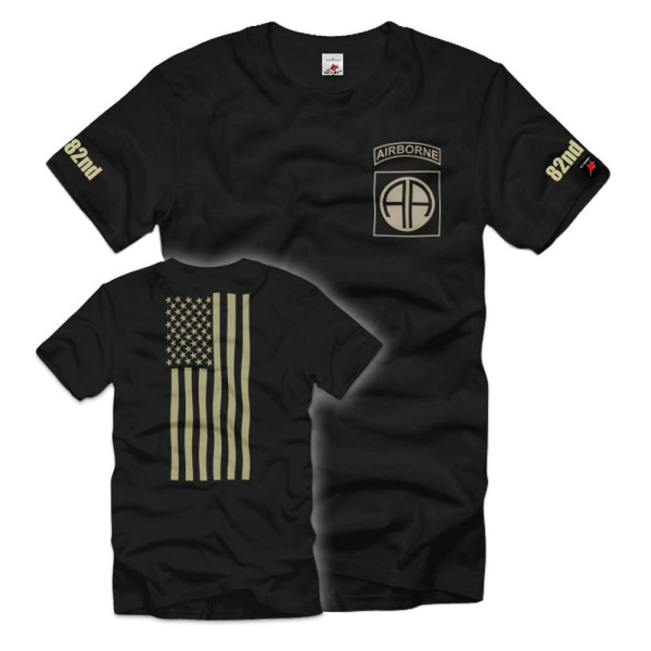 82nd Airborne Division US Luftlandedivision Fallschirmjäger T-Shirt#35537