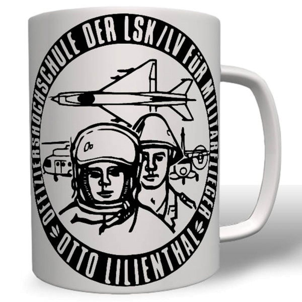 Nva Officer School Otto Lilienthal Military Ddr East Mug # 16630