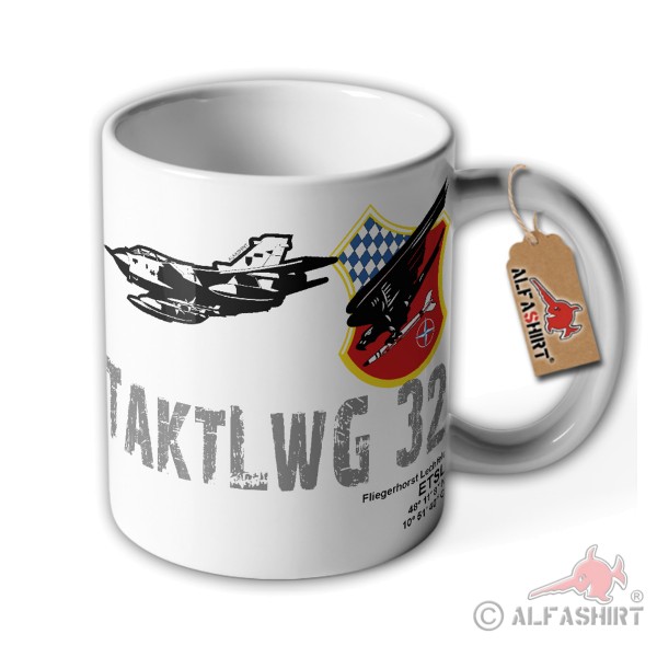 Cup of TaktLwG 32 fighter-bomber squadron combat unit Lechfeld Bayern BW # 35134