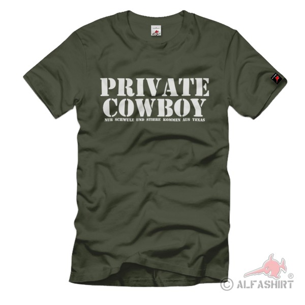Privat Cowboy Nur Schwule und Stiere kommen aus Texas Fun Humor Spaß #1209