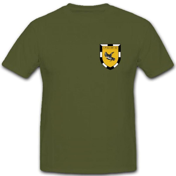 Panzergrenadierbataillon Wappen Bundeswehr Pzgrenbtl162 Bismarck T Shirt #3543