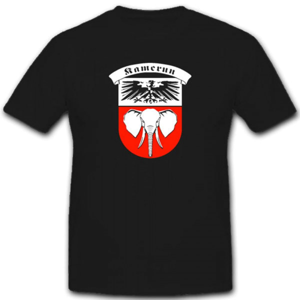 Deutsch Kamerun Deutschland Deutsche Kolonie Wappen Kamerun - T Shirt #7544