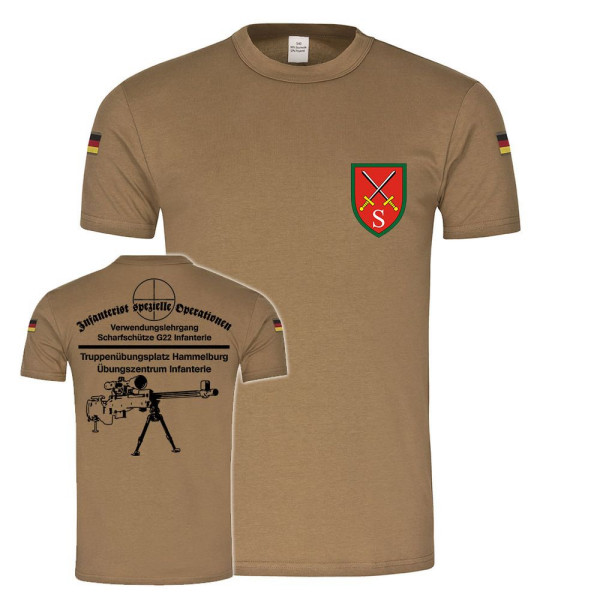 BW Tropen Infanterieschule G22 Gewehr Ausbildung original Tropenshirt #25213