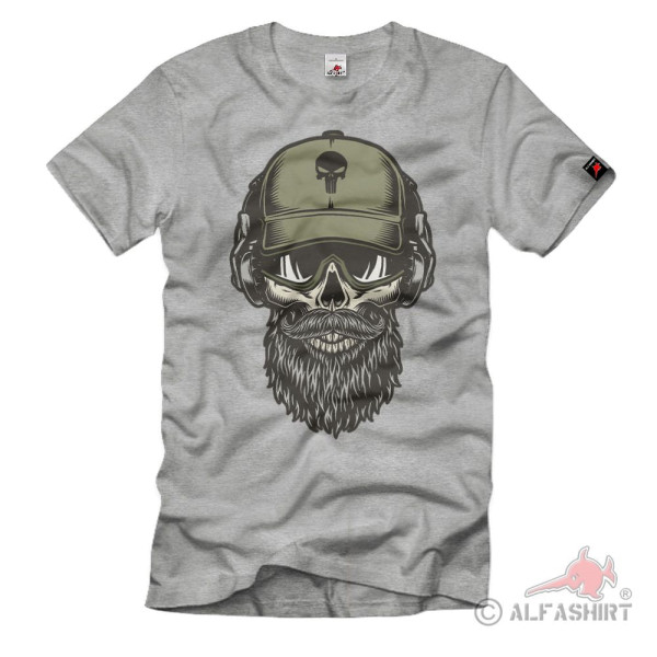 Contractor Skull US Army Söldner Operrator Sicherheitsdienst T-Shirt#36239