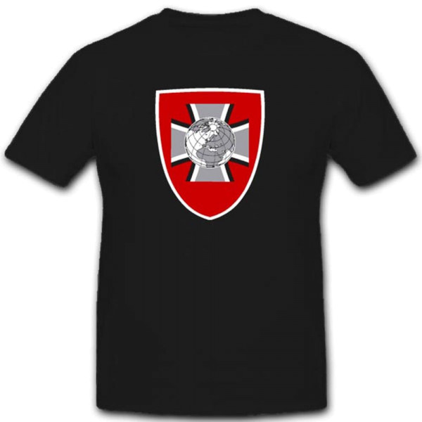 Amt Geoinformationswesen Bundeswehr Abzeichen Wappen Deutschland - T Shirt #3303