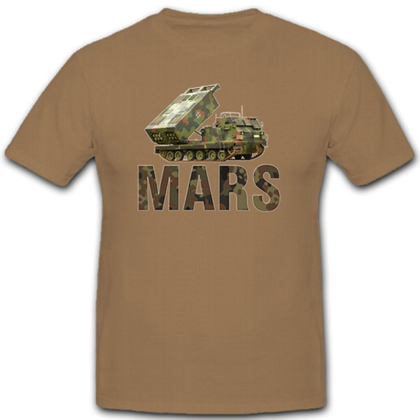 MARS Raketen Werfer Panzer Bundeswehr Deutschland Militär- T Shirt #8147