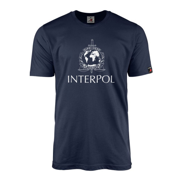 Interpol Police International Criminal Police Organization T-Shirt # 37092