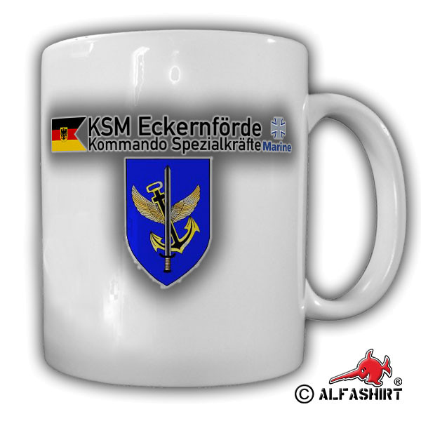 KSM Special Forces Command Navy Federal Navy Eckernförde Crest Cup # 15864