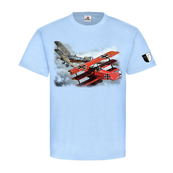 Lukas Wirp Roter Baron Manfred von Richthofen Militaria Kunst T-Shirt #23474