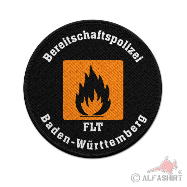 Patch riot police Baden-Württemberg fire-fighting squad 75mm # 39138