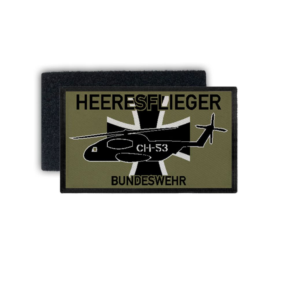 Heeresflieger Bundeswehr EC665 Tiger Heer BW Bückeburg Fritzlar 7x7cm#A3634