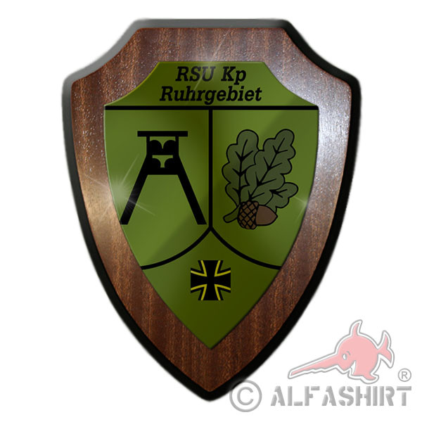 RSU Kp Ruhrgebiet RK Kameradschaft Regionale Sicherung Wappenschild #17607