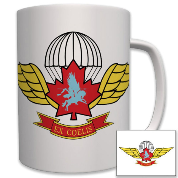 Canadian Forces Land Advanced Warfare Centre airborne parachute - Tasse #6880