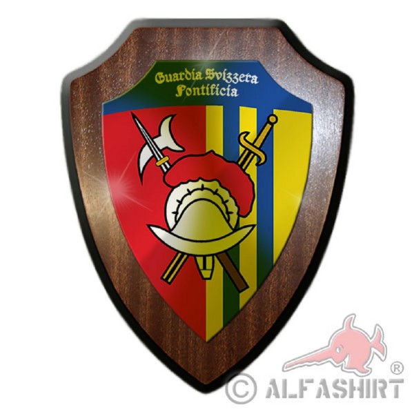 Wappenschild Guardia Svizzera Pontificia GSP Cohors Pedestris #19479