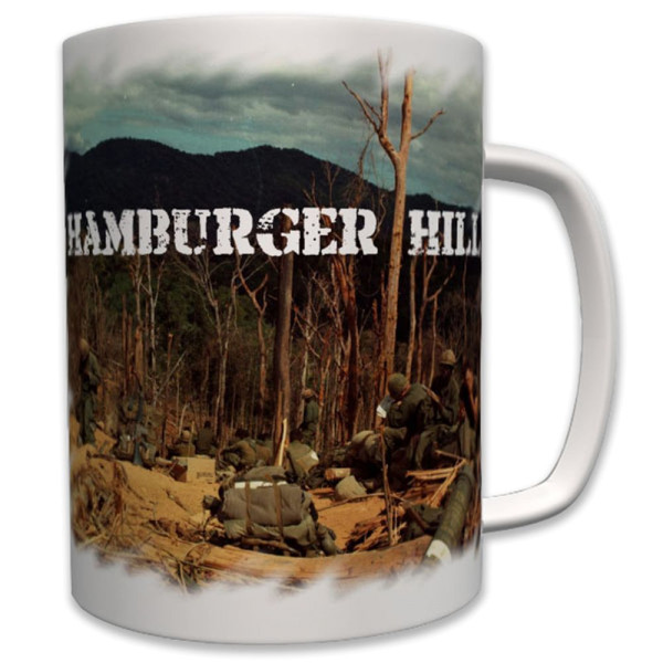 Hamburger Hill-Vietnamkrieg Hügel 937 Dong Ap Bia US - Tasse Becher Kaffee #7432