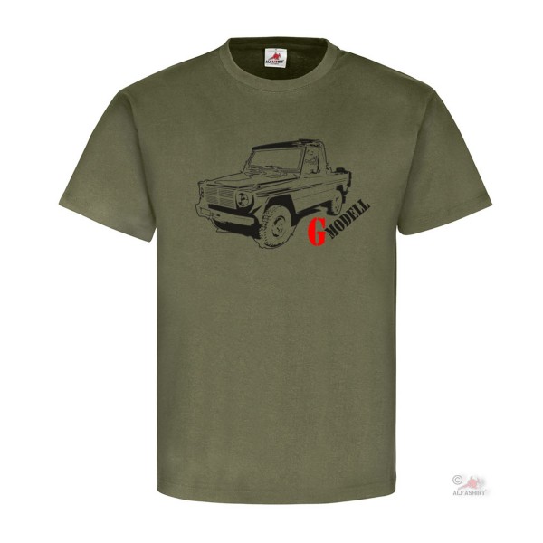 G Modell offen Geländewagen BW KFZ Auto Kompanie Einsatz - T Shirt #18588