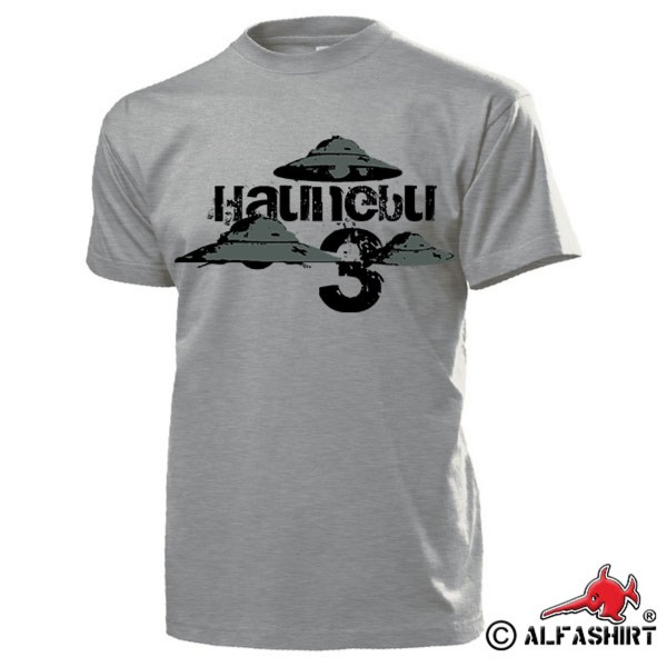 Haunebu 3 Flugscheibe Luftwaffe UFO Neuschabenland Wh Zukunft Wk T Shirt #16004