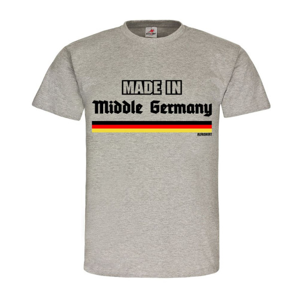 Made in Middle Germany Mitteldeutschland Sachsen Sachsen-Anhalt Thüringen #22898