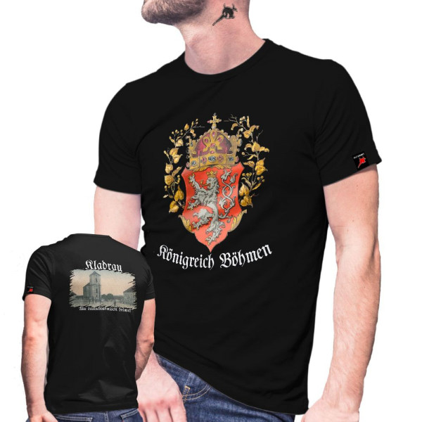 Königreich Böhmen Kladrau Sudetenland Sudetendeutsche Heimat T Shirt #27263