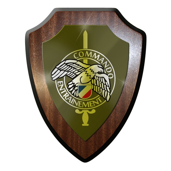 Wappenschild - Commando Entrainement Französische Spezialkräfte Kommando #9283