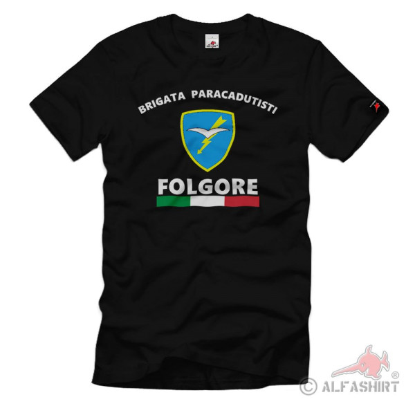 Folgore Brigata paracadutisti Italy Paratrooper Brigarde T-Shirt # 35158