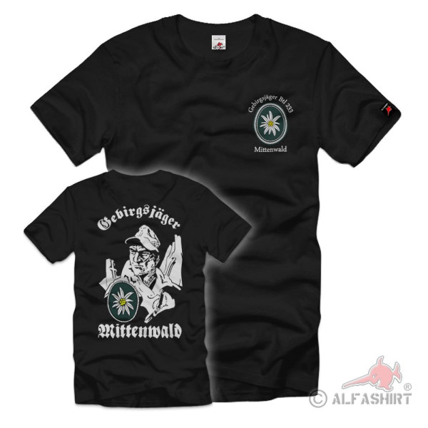 GebJgBtl 233 Gebirgsjäger Mittenwalde Mountain Infantry Battalion T-Shirt # 37096