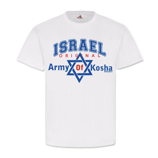 Isreal Army Of Kosha Original David Stern Militär Nahost - T Shirt #25326