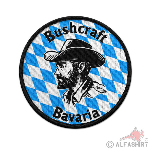 Patch Bushcraft Bavaria Equipment Survival Adventure Outdoor Velcro # 36605