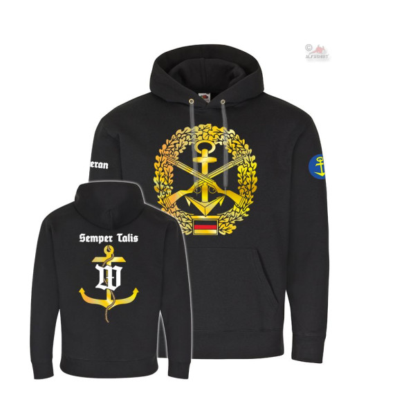 Hoodie 4 Marine Security Company Guard Battalion BMVg Marine Protection Forces # 36969