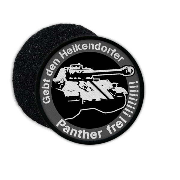 Patch Heikendorf Panther Panzer Fund Militaria Sammler Aufnäher #23563