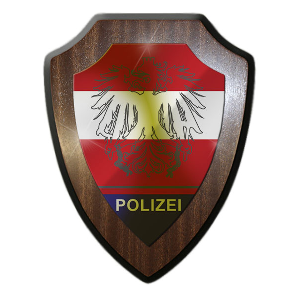 Wappenschild / Wandschild - Exekutivdienstabzeichen Bundespolizei Polizei #12929